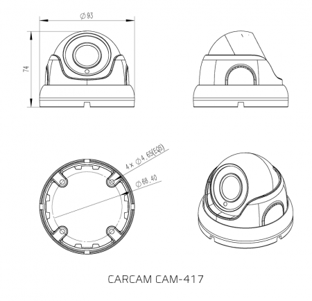 Купить CARCAM CAM-417