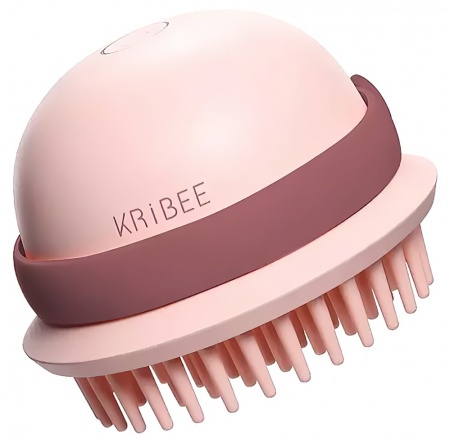Купить Xiaomi Kribee Electric Massage Comb Pink