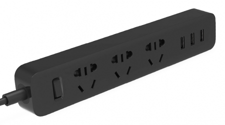 Купить Xiaomi Mi Power Strip 3 Sockets (XMCXB01QM) Black