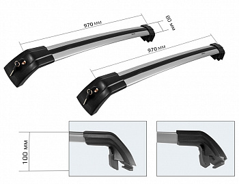 Купить CARCAM RAIL B8183 970мм