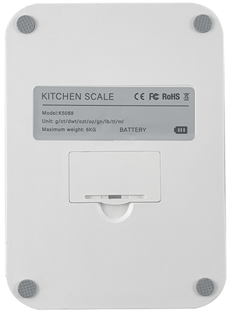 Купить Kit Life Electric Kitchen Scale (K5088) White/Blue