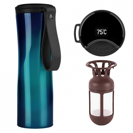 Купить Xiaomi Kiss Kiss Fish Moka Smart Cup Oled 430ml Blue