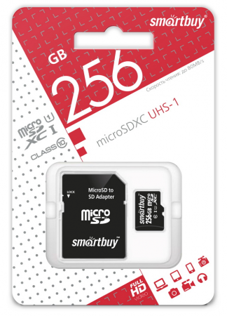 Купить SmartBuy 256GB microSDXC Class10
