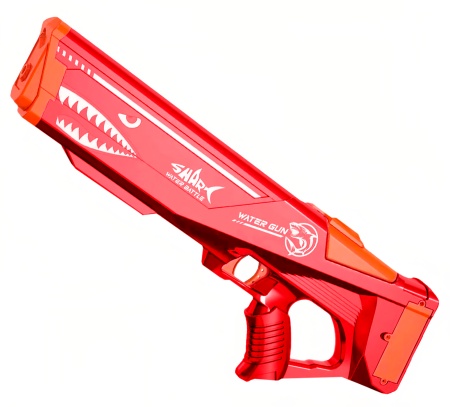 Shark Automatic Electric Water Gun (KC-510X) Red