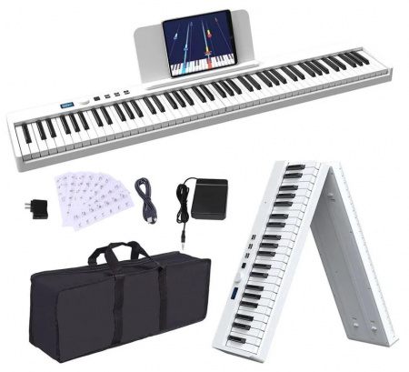 Купить Xiaomi Portable Folded Electronic Piano (PJ88C) White