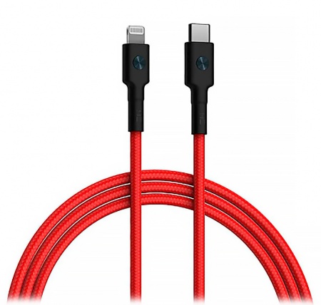 Купить Кабель Type-C/Lightning ZMI MFi 100cm Красный (AL873K)