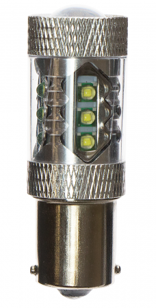 Купить CARCAM P21W-1156-80W белый свет