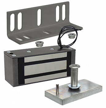 Купить CARCAM M1-300 Электромагнитный замок с уголком (серебряный антик)