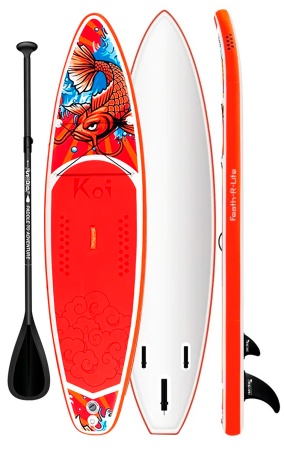 Купить Feath-R-Lite Koi Inflatable SUP Board 335*83*15 (SUPFR01D)