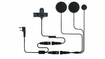 Купить BAOFENG Helmet Kit Full Face Motorcycle Headset Earpiece Mic, 2 Pin M-plug