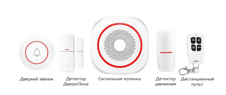 Купить CARCAM WI-FI ALARM KIT H3 TUYA SMART LIFE