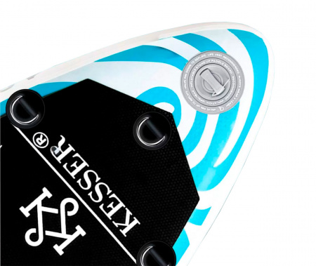 Купить Kesser Inflatable SUP Board 366*75*15 Wave Light Blue 