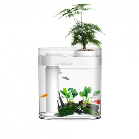 Купить Xiaomi Geometry Lazy Fish Tank White (HF-JHYGZH001)