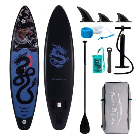 Купить Feath-R-Lite Black Dragon Inflatable SUP Board 350*84*15 (SUPFR17U)
