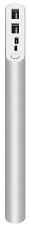 Купить Xiaomi Mi Power Bank 3 10000 mAh Silver (PLM13ZM)