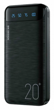 Купить Wekome Minre Series Led Display Power Bank 20000 mah (WP-163) Black