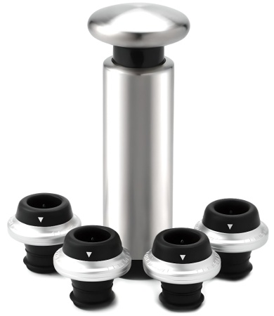 Купить Xiaomi Red Wine Storage Set Silver (JS05)