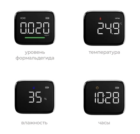 Купить Xiaomi Atuman Intelligent Multifunctional Formadehyde Monitor (HF1)