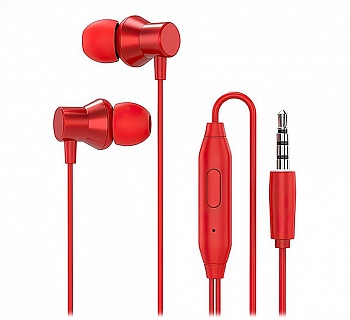 Купить Lenovo Metal Earphone HF130 Red