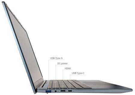 Купить 15.6" Notebook Intel N5095 2.0 GHz, RAM 16GB, SSD 512GB, WiFi, Bluetooth, Silver , Black Keyboard Ru