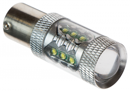 Купить CARCAM P21W-1156-80W белый свет