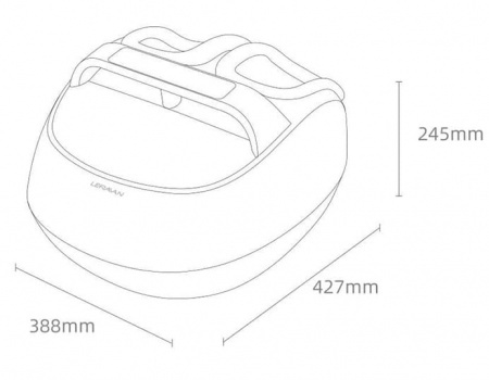 Купить Xiaomi Leravan Foot Kneading Massage Machine (LJ-ZJ008)
