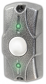 Купить Кнопка выхода ЦИКЛОП (серебряный антик)