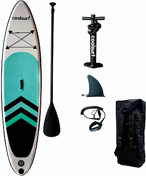 Купить СoolSurf Inflatable SUP Board 320*75*15 White-Blue 