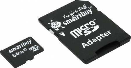Купить SmartBuy 64GB microSDXC Class10
