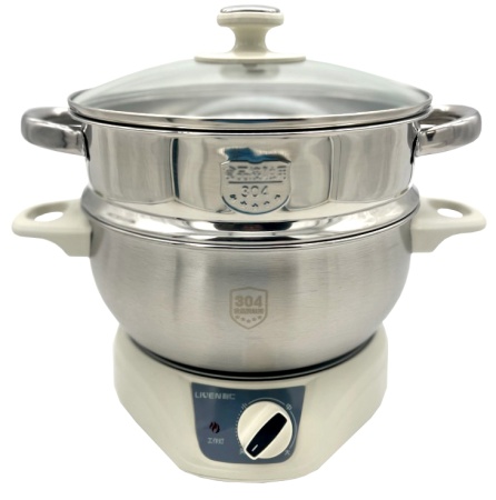 Купить Xiaomi Liven Split Electric Hot Pot 1000W (DHG-200Z) Milky White