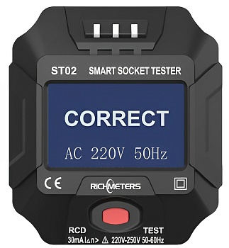 Купить RichMeters ST02 Тестер розеток