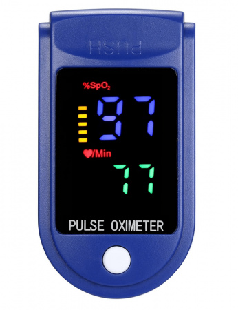 Купить Fingertip Pulse Oximeter Blue