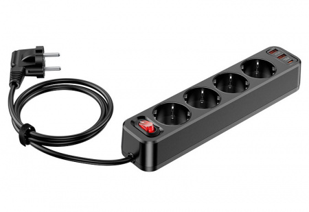 Купить Hoco NS1 Aura 4-Bit PD20W EU / GER Black