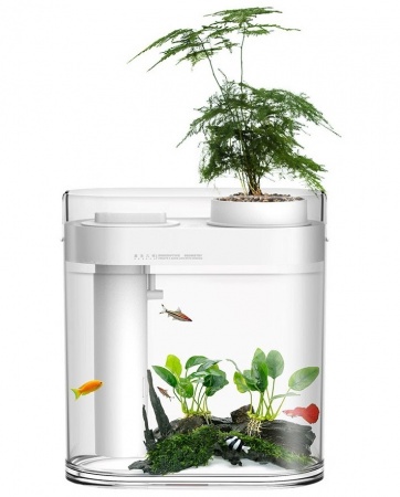 Купить Xiaomi Descriptive Geometry Amphibious Fish Tank (HF-JHYGQC 001) White