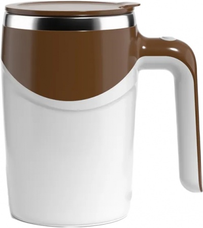 Купить Multi-functional Magnetized Strring Cup 380ml Brown Beige (XD-860)