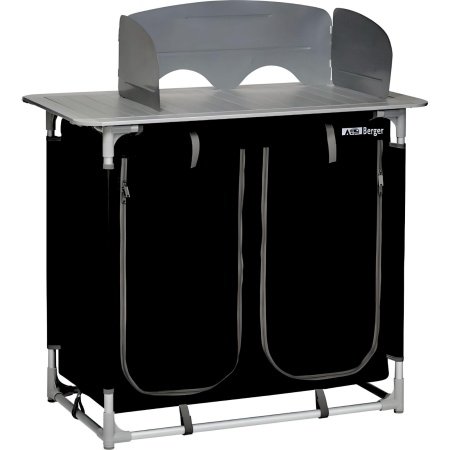 Купить Berger Kitchen Cabinet 4-shelfs Black Кухня