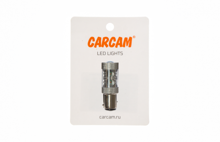 Купить CARCAM PY21/5W-1157-50W красный свет