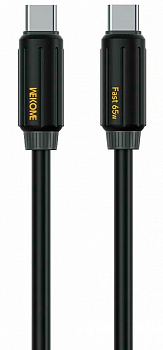 Купить Wekome Fast Data Cable Type-C to Type-C 65W (WDC-28) Black
