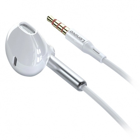 Купить Lenovo XF06 Wired Headphone White