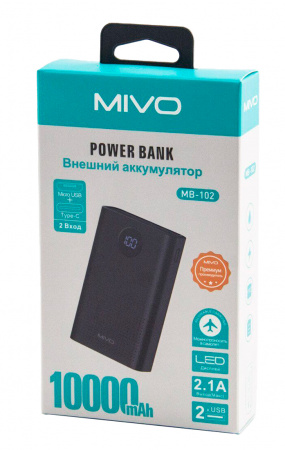 Купить Mivo MB-102 10000mAh