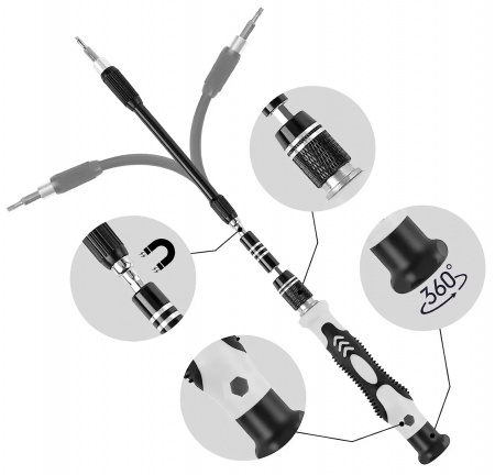 Купить Xiaomi Screwdriver Set 117 in 1 (XMMTT117) Grey