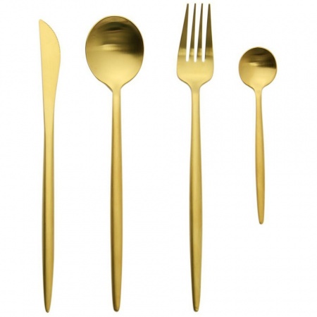 Купить Xiaomi Maison Maxx Modern Flatware Set Gold