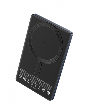 Купить Wekome Blade Ultra-Thin Magnetic Wireless Power Bank 15W 5000 mAh Type-C (WP-82) Tarnish