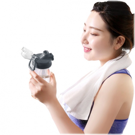 Купить Xiaomi Quange Tritan Bottle 620ml (SJ010201) Rock Ash