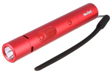 Купить Xiaomi NexTool Electric Arc Self-defense Flashlight Red (NE20041)
