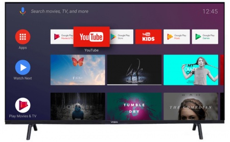 Купить Yasin TV 43" LED-43G1000T Android TV Smart Wi-Fi