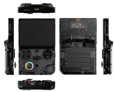 Купить Anbernic Portable Game Console RG40XXV Transparent Black