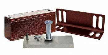 Купить CARCAM M1-200 Электромагнитный замок с уголком (медный антик)