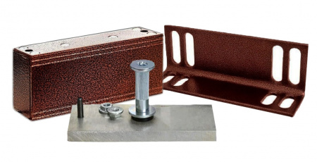 Купить CARCAM M1-200 Электромагнитный замок с уголком (медный антик)