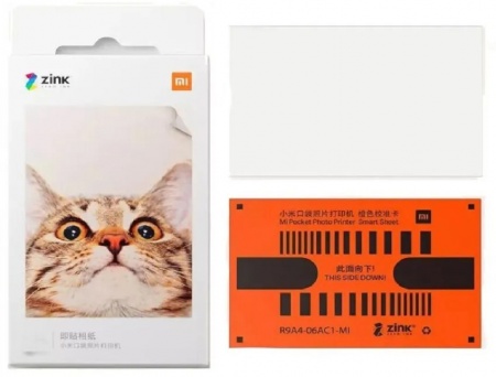 Купить Xiaomi Mi Portable Photo Printer Paper 50 Листов (XMZPXZHT03)